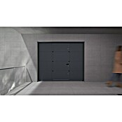 Solid Elements Puerta de garaje seccional PRO (250 x 212,5 cm, Gris antracita, Peatonal) | BAUHAUS