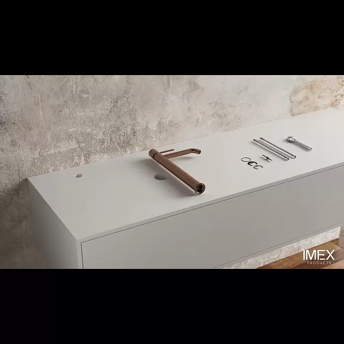 Imex Suecia Grifo monomando de bidé - Cromo - 01   Grifo de Lavabo / Bid /  Lavabo Alto
