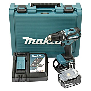 Makita Akku-Schlagbohrschrauber DHP485RFE (18 V, 2 Akkus, 3 Ah, 50 Nm)