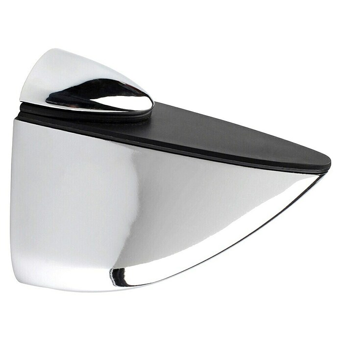 Rei Soporte de pared para estantes (Carga soportada: 40 kg, Apto para: Estantes, Cromo, 1 ud.)