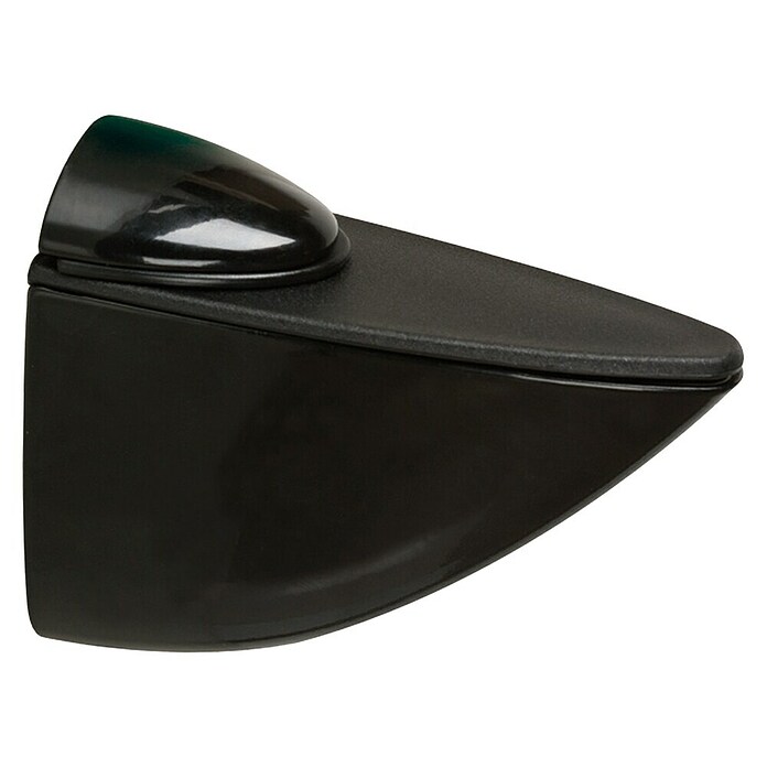 Rei Soporte de pared para estantes (Carga soportada: 40 kg, Apto para: Estantes, Negro, 1 ud.)