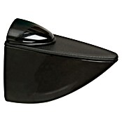 Rei Soporte de pared para estantes (Carga soportada: 40 kg, Apto para: Estantes, Negro, 1 ud.)