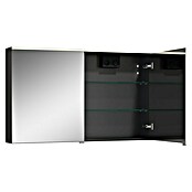 Camargue Aurinia LED-Spiegelschrank (B x H: 100 x 62 cm, Mit Beleuchtung, Holz, Anthrazit) | BAUHAUS