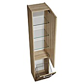 Camargue Aurinia Hochschrank (35 x 32 x 176 cm, Natural Oak, Anschlag: Links, Mit Wäschekippe) | BAUHAUS