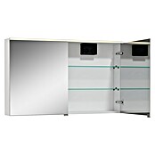 Camargue Aurinia LED-Spiegelschrank (B x H: 100 x 62 cm, Mit Beleuchtung, Holz, Weiß) | BAUHAUS