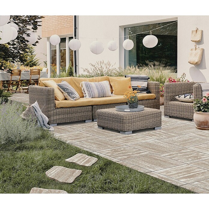 Trittstein Step by Step (35 x 35 x 3,5 cm, Tundra, Beton) | BAUHAUS