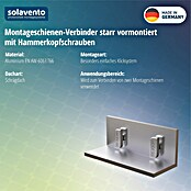 Solavento Verbindungselement Solavento (Aluminium, Geeignet für: Schrägdach) | BAUHAUS