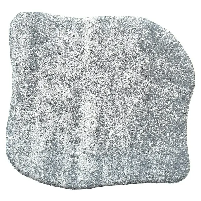 Trittstein Step by Step - 35 x 35 x 3,5 cm, Grau, Beton - Strukturierter grauer Gehwegplatte. Ideal für Gartenwege und Terrassen, bietet diese Platte eine robuste und stilvolle Oberfläche.