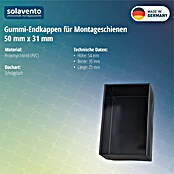 Solavento Endkappen Solavento (30 x 50 x 55 mm, Geeignet für: Schrägdach) | BAUHAUS