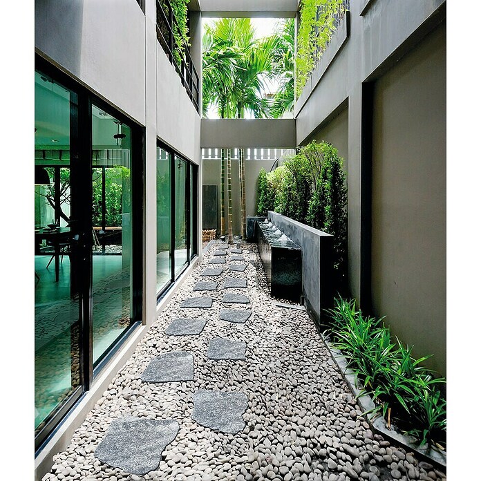 Trittstein Step by Step (35 x 35 x 3,5 cm, Grau, Beton) | BAUHAUS