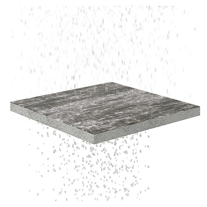 Terrassenplatte Megadrain Tundra (50 x 50 x 4 cm, Hellgrau/Braun, Beton) | BAUHAUS