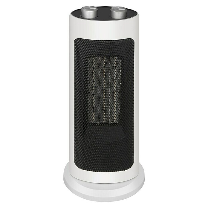 Fulmo Calefactor cerámico (1.000 W - 2.000 W, Blanco, 17 x 17 x 41,5 cm) | BAUHAUS