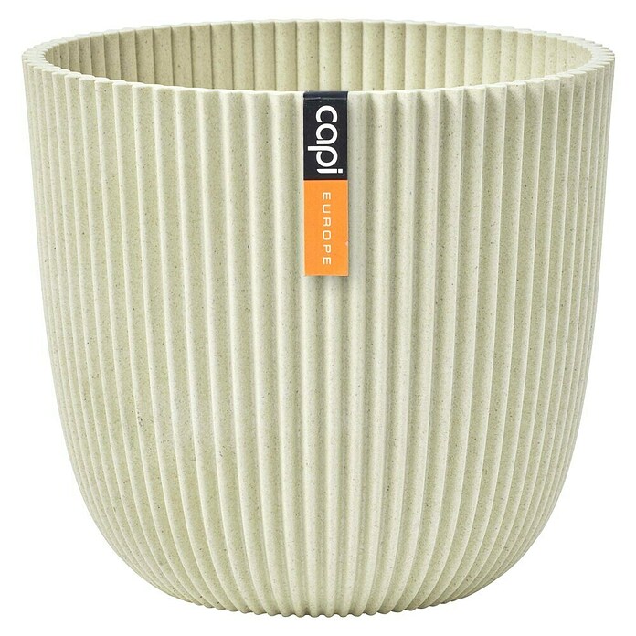 Capi Europe Plantenbak Made with (Ø x h: 13 x 12 cm, Beige) | BAUHAUS