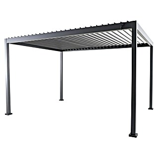 Sunfun Milos Paviljon s letvicama (Š x D: 392 x 294 cm, Boja stalka: Antracit, Aluminij)