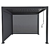 Sunfun Milos Seitenwand (B x H: 276 x 217 cm, Night-Grey, Tiefe: 8,5 cm) | BAUHAUS