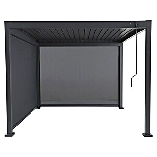 Sunfun Milos Seitenwand (B x H: 276 x 217 cm, Night-Grey, Tiefe: 8,5 cm)
