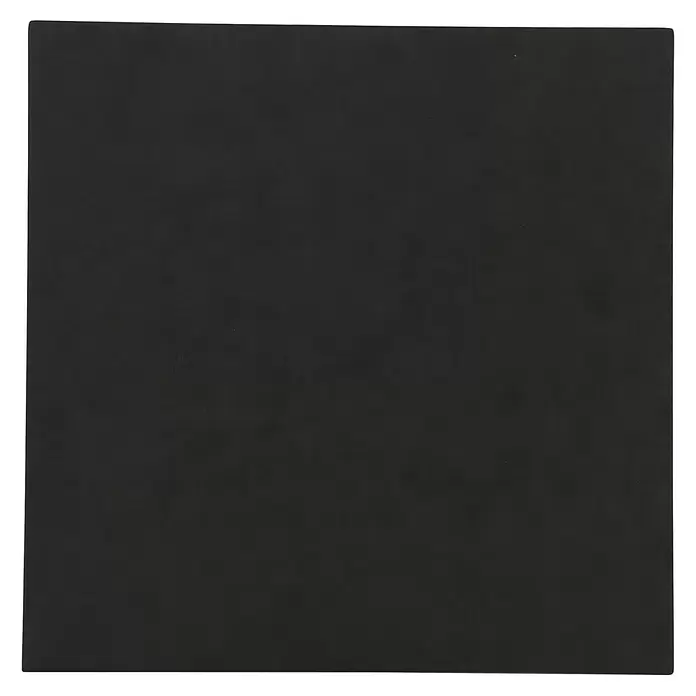 Sunfun Solo Balkontisch - L x B x H: 74 x 74 x 74 cm, Aluminium, Sintered Stone, Quadratisch, Night-Grey - Dunkelgraues quadratisches Paneel.