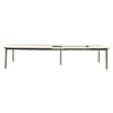 Sunfun Solo Gartentisch (L x B x H: 230 x 100 x 76,5 cm, Aluminium, Sintered Stone, Light-Greige, Ausziehbar) | BAUHAUS