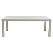 Sunfun Maja Gartentisch Stone (L x B x H: 200 x 100 x 74 cm, Light-Greige, Ausziehbar) | BAUHAUS