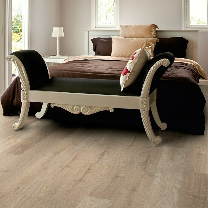 Decolife Vinylboden Comfort Hardy Oak1.220 x 185 x 10,5 mm, Landhausdiele Mood Shot