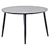 Sunfun Solo Gartentisch rund (Ø x H: 120 x 74 cm, Aluminium, Sintered Stone, Night-Grey) | BAUHAUS