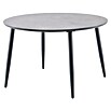 Sunfun Solo Gartentisch rund (Ø x H: 120 x 74 cm, Aluminium, Sintered Stone, Night-Grey) | BAUHAUS