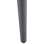 Sunfun Solo Gartentisch rund (Ø x H: 120 x 74 cm, Aluminium, Sintered Stone, Night-Grey) | BAUHAUS