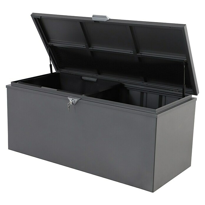Sunfun Lumar Aufbewahrungsbox (L x B x H: 58 x 132 x 60 cm, Stahl, Night-Grey) | BAUHAUS