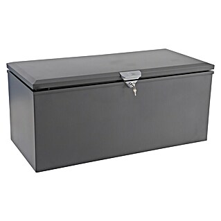 Sunfun Lumar Aufbewahrungsbox (L x B x H: 58 x 132 x 60 cm, Stahl, Night-Grey)