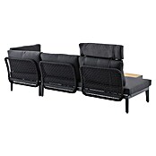 Sunfun Solo Rope Loungemöbel-Set Rope (3 -tlg., Aluminium, Olefin, Night-Grey) | BAUHAUS