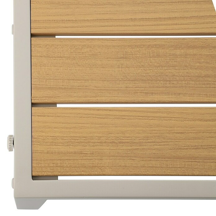 Sunfun Solo Mesa auxiliar de jardín (L x An x Al: 73 x 38,5 x 41 cm, Beige claro) | BAUHAUS