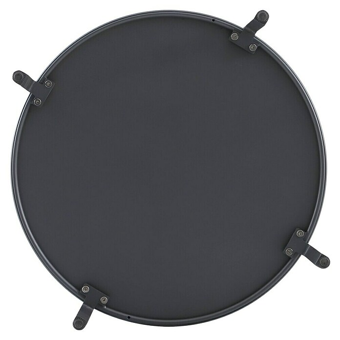 Sunfun Solo Mesa auxiliar de jardín redonda (Ø x Al: 65 x 108 cm, Acero, Gris) | BAUHAUS