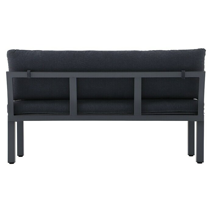 Sunfun Maja Loungesofa (B x T x H: 140 x 67 x 65 cm, Aluminium, Night-Grey) | BAUHAUS