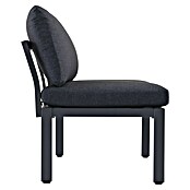 Sunfun Maja Loungesofa (B x T x H: 140 x 67 x 65 cm, Aluminium, Night-Grey) | BAUHAUS