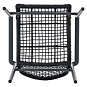 Sunfun Solo Gartensessel Rope (B x T x H: 67 x 63 x 85 cm, Night-Grey, Stapelbar) | BAUHAUS