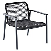Sunfun Solo Rope Loungesessel Rope (B x T x H: 69,5 x 74 x 72 cm, Aluminium, Kunststoff, Night-Grey) | BAUHAUS