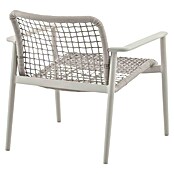 Sunfun Solo Rope Loungesessel Rope (B x T x H: 69,5 x 74 x 72 cm, Aluminium, Kunststoff, Light-Greige) | BAUHAUS