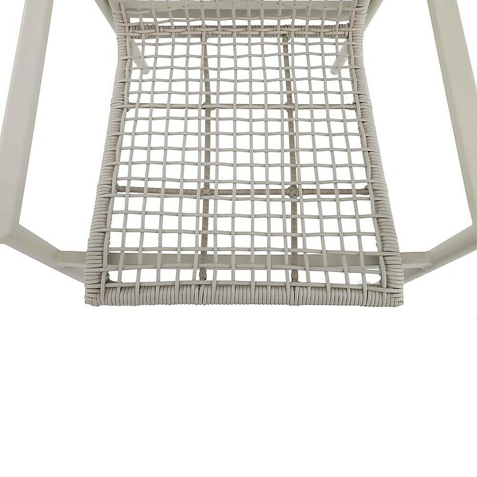 Sunfun Solo Rope Loungesessel Rope (B x T x H: 69,5 x 74 x 72 cm, Aluminium, Kunststoff, Light-Greige) | BAUHAUS