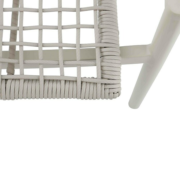 Sunfun Solo Rope Loungesessel Rope (B x T x H: 69,5 x 74 x 72 cm, Aluminium, Kunststoff, Light-Greige) | BAUHAUS