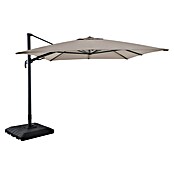 Sunfun Ampelschirm Capri (Greige, Bespannungsmaß (L x B): 300 x 350 cm) | BAUHAUS