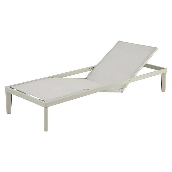 Sunfun Solo Ležaljka za plažu Ergo  (D x Š x V: 200 x 67,5 x 32 cm, Aluminij, S podesivim naslonom za leđa) | BAUHAUS