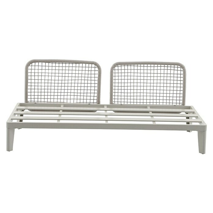 Sunfun Solo Loungesofa Rope (Light-Greige, L x B x H: 167,5 x 86,5 x 66 cm, Aluminium) | BAUHAUS