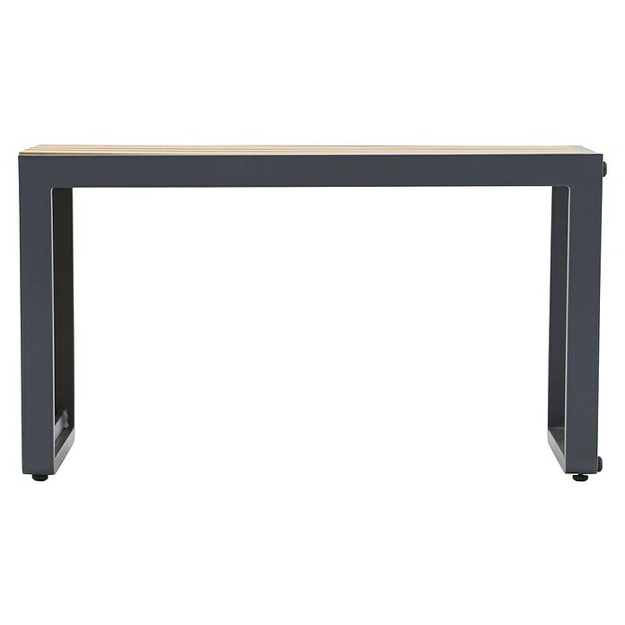 Sunfun Solo Garten-Beistelltisch (L x B x H: 77 x 41,5 x 45 cm, Night-Grey) | BAUHAUS