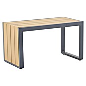 Sunfun Solo Garten-Beistelltisch (L x B x H: 77 x 41,5 x 45 cm, Night-Grey) | BAUHAUS