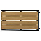 Sunfun Solo Garten-Beistelltisch (L x B x H: 77 x 41,5 x 45 cm, Night-Grey) | BAUHAUS