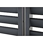 Sunfun Milos Pavillon-Seitenwand Lamellen (B x H: 92 x 221,5 cm, Für alle Milos Pavillons geeignet, Anthrazit) | BAUHAUS