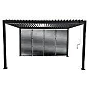 Sunfun Milos Bočna stena za paviljon  (Š x V: 92 x 221,5 cm, Antracit) | 8298 - Gartenzelte/Pavillons | ICFA - Sonnenschutz | ICF - Sonnenschutz | IC - Freizeit im Garten | I - Stadtgarten | BAUHAUS