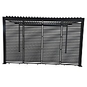 Sunfun Milos Bočna stena za paviljon  (Š x V: 92 x 221,5 cm, Antracit) | 8298 - Gartenzelte/Pavillons | ICFA - Sonnenschutz | ICF - Sonnenschutz | IC - Freizeit im Garten | I - Stadtgarten | BAUHAUS