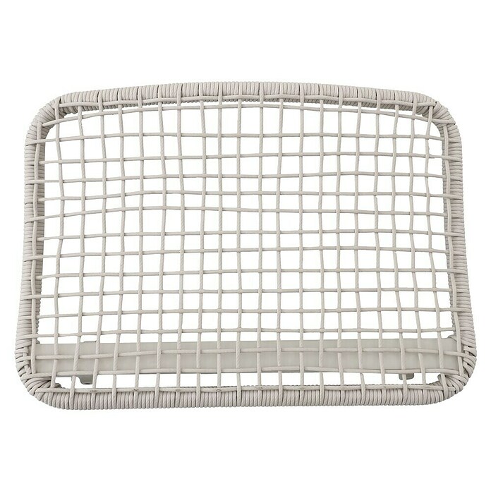 Sunfun Loungemöbel-Set Solo Rope VI (6 -tlg., Aluminium/Polyrattan/Olefin, Light-Greige) | BAUHAUS