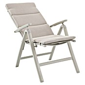 Sunfun Maja Garten-Positionssessel (Aluminium/Textil, Rückenlehne verstellbar, Light-Greige, B x T x H: 61 x 68 x 110 cm) | BAUHAUS